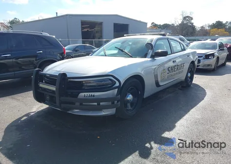 2021 Dodge Charger Police Rwd из США, поврежденный, VIN 2C3CDXAT8MH643477
